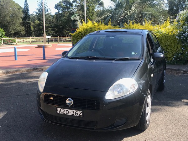 Sell My Fiat Punto for Cash in Sydney - photo of a used Punto we purchased for cash today 