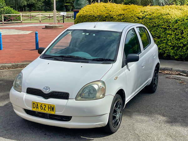 Passengers front side view - Toyota Echo for sale