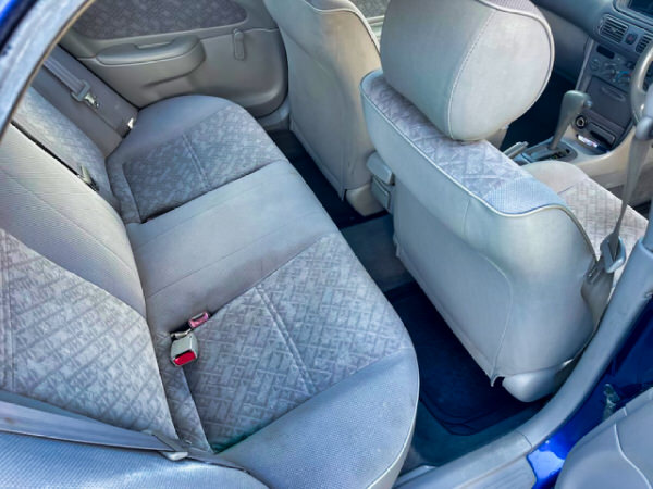 Rear seats in this used Toyota Corolla for sale 