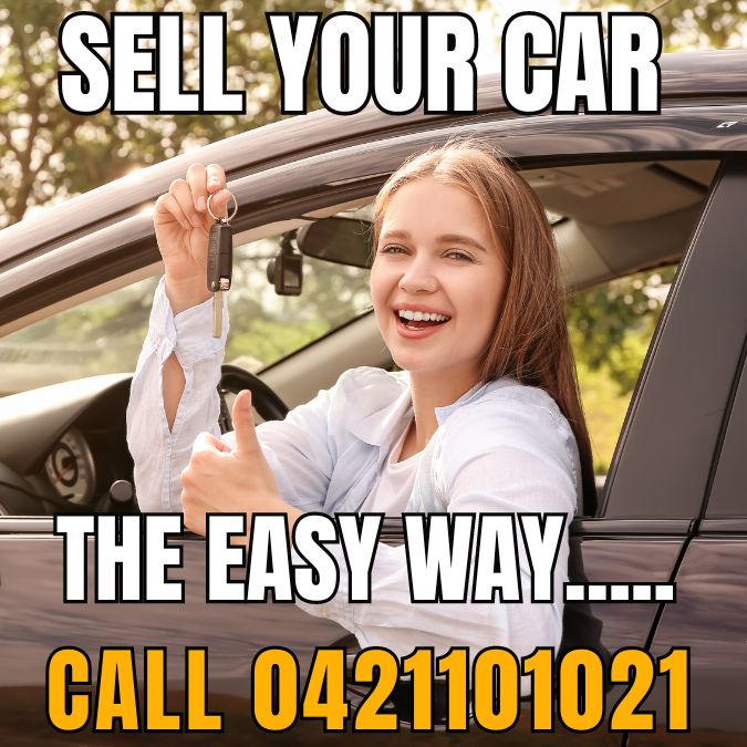 Sell your car the easy way. Photo showing a lady holding car keys after selling her car to We Buy Sydney Cars in Botany - Call 0421101021 